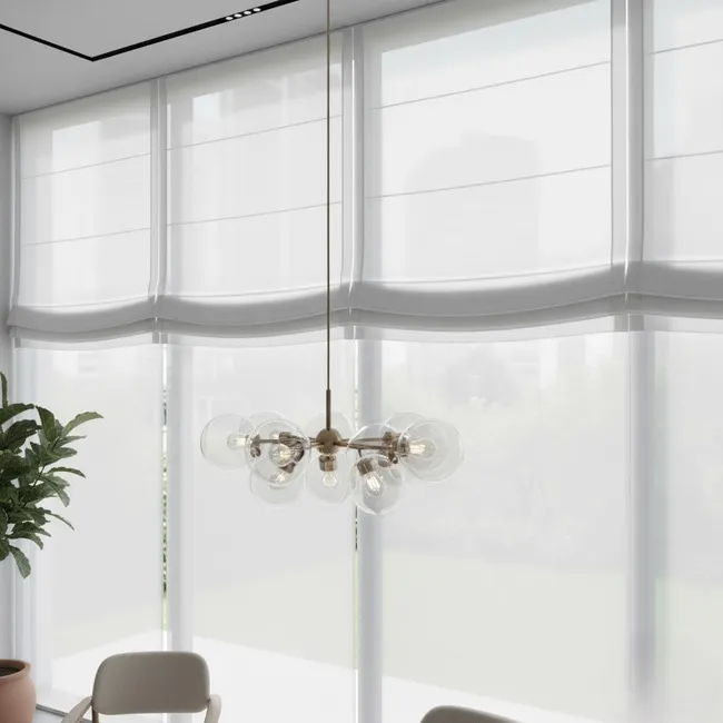 Sheer Roman Blinds